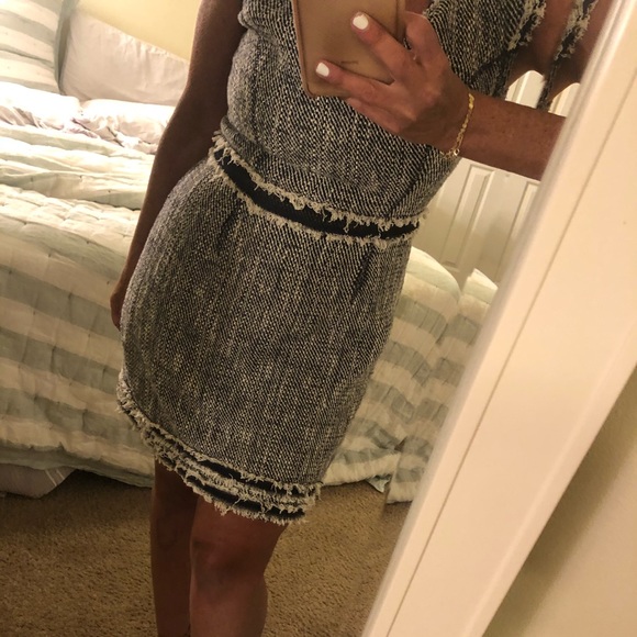 Rebecca Taylor Tweed Dress size 8 - Picture 2 of 5